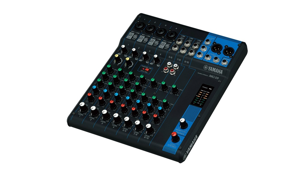 YAMAHA MG10 Mixer base a 10 ch, 4 mono + 3 stereo
