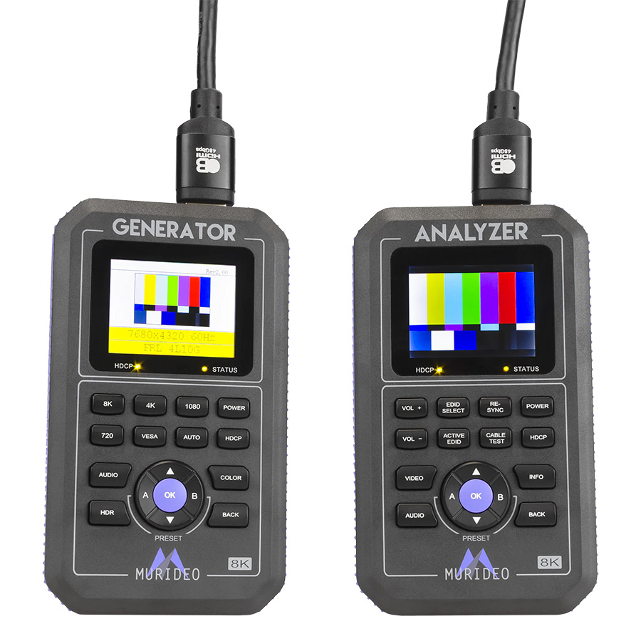 AVPro Edge MU-FXHD-KIT-8K Kit generatore e analizzatore di segnali AV