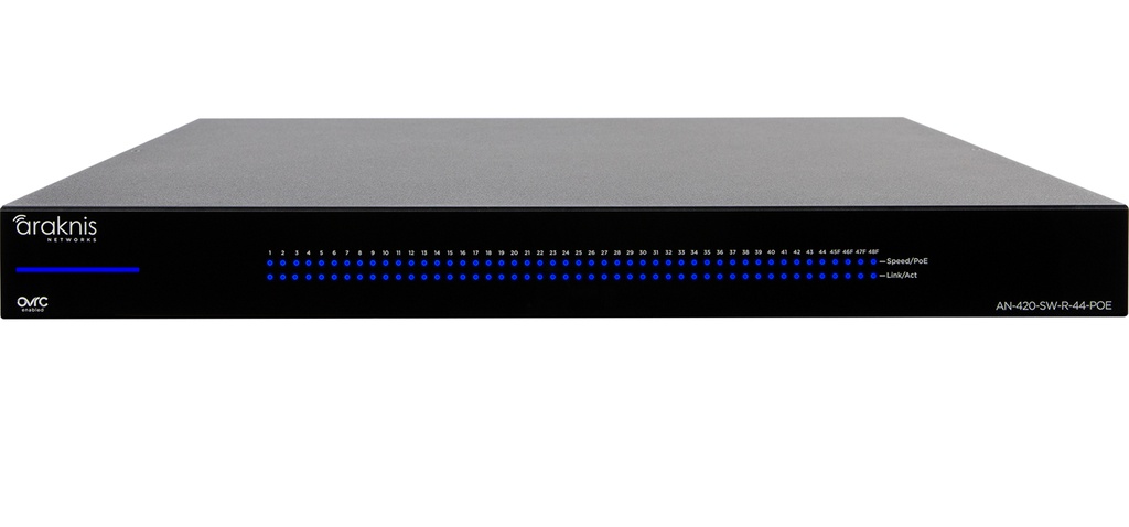 Araknis AN-420-SW-R-44-POE Managed switch 44 porte posteriori