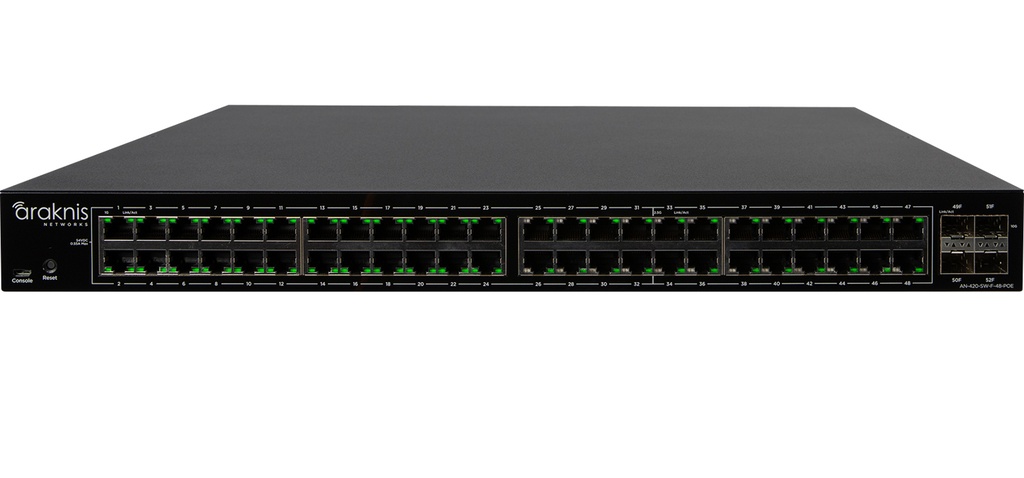 Araknis AN-420-SW-F-48-POE Managed switch 48 porte anteriori
