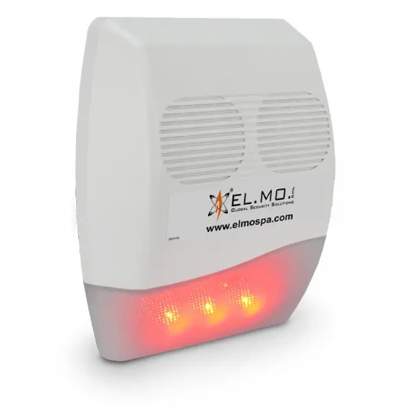 Sirena da esterno PERLA con led di stato SA101MEC