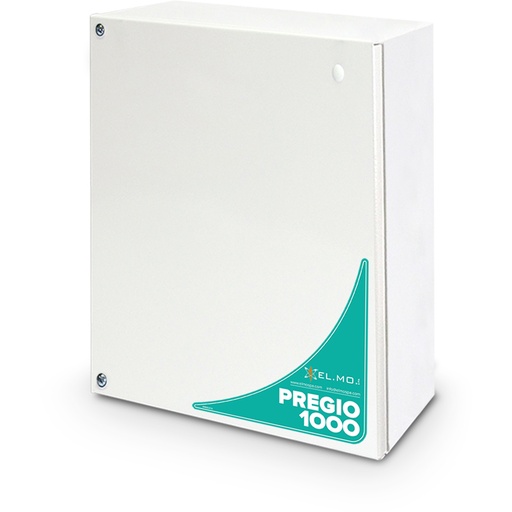 [PREGIO1000] ELMO PREGIO1000 Centrale ibrida cablata/wireless a 48 ingressi in contenitore metallico
