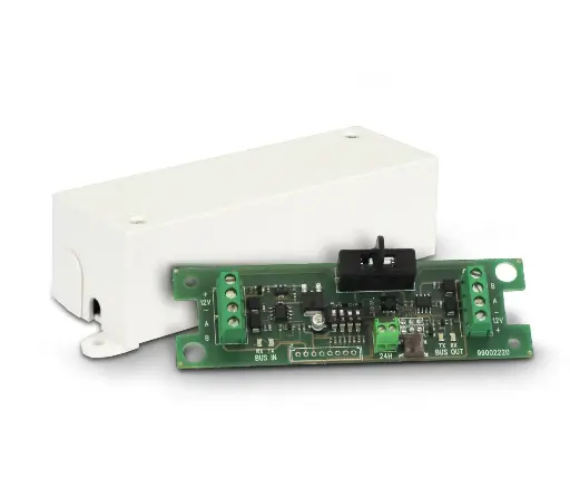 [RPX485] ELMO RPX485 Ripetitore di linea seriale che ripete, rigenera e isola funzionalmente la linea seriale RS-485 ULTRABUS