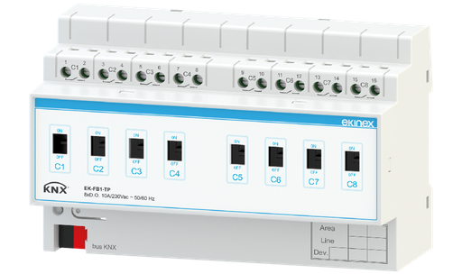 [20EK-FB1-TP] EKINEX Uscita binaria 8 canali