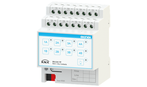 [154EK-CA1-TP] EKINEX Ingresso analogico/binario 8 canali