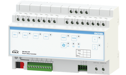 [163EK-HU1-TP] EKINEX Modulo ingressi/uscite per applicazione uffici
