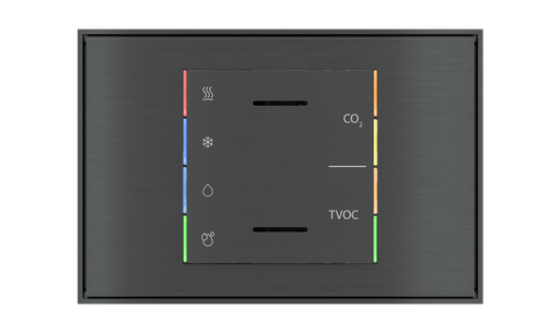 [207EK-ES3-TP] EKINEX Multisensore di qualità dell'aria con regolatore per scatola rettangolare
