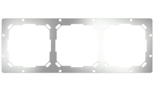 [312EK-B71-1-NF] EKINEX Telaio adattatore 3 posti