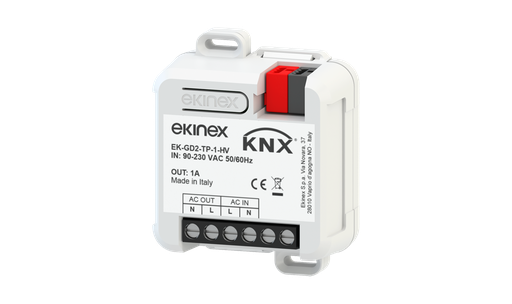 [566EK-GD2-TP-1-HV] EKINEX Dimmer KNX 90-230V~50/60Hz