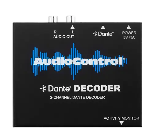 [THOM003656] AUDIOCONTROL ACP-DANTE-D-POE Decoder audio 2CH Dante Poe