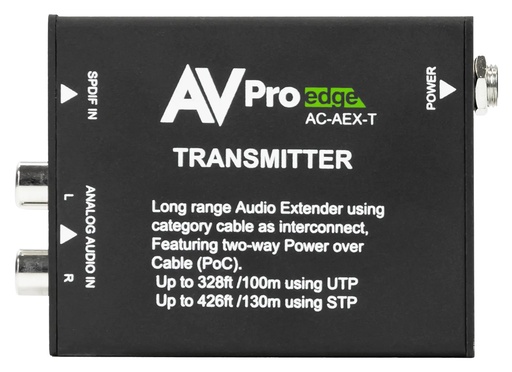 [THOM003558] AVPro Edge AC-AEX-T Extender audio stereo trasmettitore