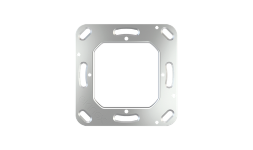 [EK-SMQ-71-S] EKINEX EK-SMQ-71-S Confezione 1 pezzo supporto di montaggio quadrato per Signum
