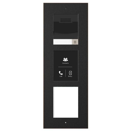[THOM003908] CONTROL4 C4-DS3VK-3TSFM-VB Videocitofono IP da incasso a 3 moduli V.Bronze
