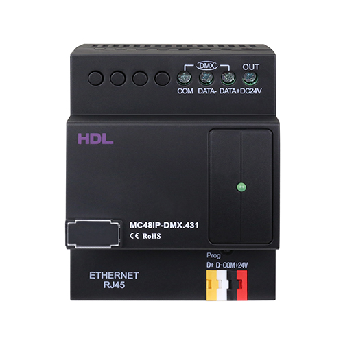 [THOM004086] HDL MC48IP-DMX.431 Controller barra DIN luci DMX 48 canali