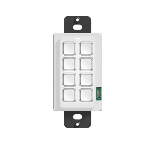 [THOM003989] RTI KP8 Tastiera PoE da incasso a 8 pulsanti