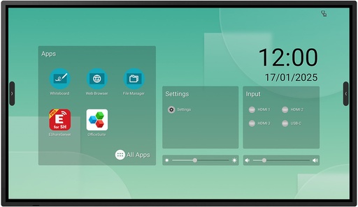 [TPLC001622] SHARP PN-LM431 Monitor smart touch D-LED 43", UHD, 18/7, 500 cd/m2
