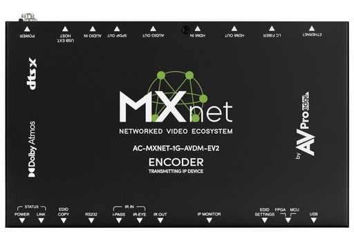 [THOM003594] AVPro Edge AC-MXNET-1G-AVDM-EV2 Trasmettitore 1G AV over IP Evolution II Downmixing