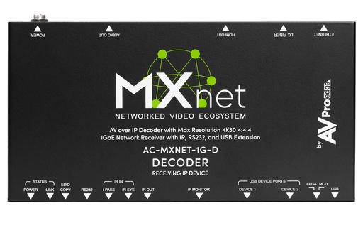 [THOM003600] AVPro Edge AC-MXNET-1G-D Ricevitore 1G AV over IP Downmixing