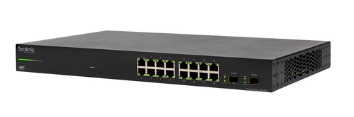 [TRET000279] Araknis AN-220-SW-F-16-POE Websmart manag. switch 16+2 porte ant. PoE+ parz