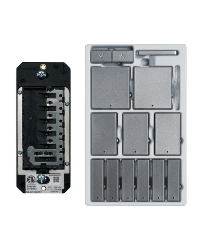 [THOM002305] CONTROL4 C4-KC240-C-AU Tastiera configurabile ZigBee Contemp. Alum.
