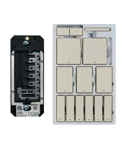 [THOM002306] CONTROL4 C4-KC240-C-BI Tastiera configurabile ZigBee Contemp. Biscuit