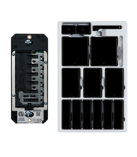 [THOM002307] CONTROL4 C4-KC240-C-BL Tastiera configurabile ZigBee Contemp. Black