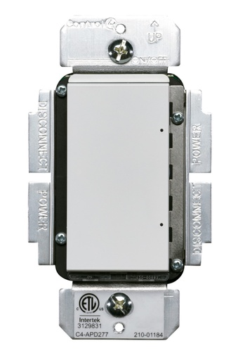 [THOM002339] CONTROL4 C4-APD240-C-SW Dimmer controllo di fase ZigBee Contemp. Snow Wh