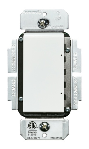 [THOM002340] CONTROL4 C4-APD240-C-WH Dimmer controllo di fase ZigBee Contemp. White