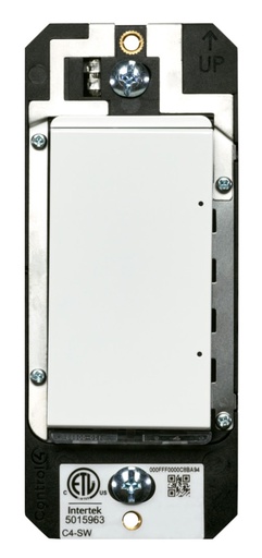 [THOM002346] CONTROL4 C4-SW240-C-WH Switch ZigBee Contemp. White