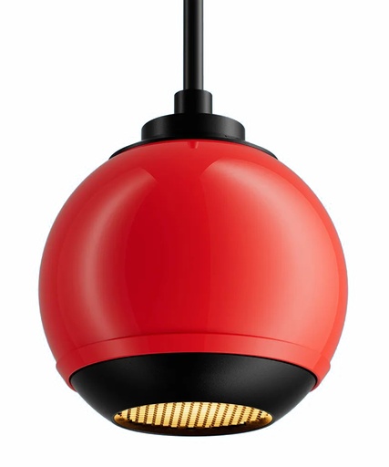 [THOM002826] GALLO ACOUSTICS GM1RRLIGHT Faretto stile Micro a goccia Rosso Corsa