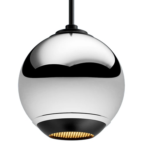 [THOM002850] GALLO ACOUSTICS GA1LUCHLIGHT Faretto stile A'Diva a goccia Cromato