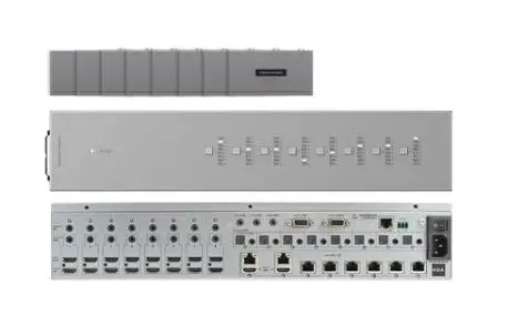 [TGES002175] HDANYWHERE MHUB S (8+8x8) 100A Matrice Stackable 8+8 HDMI 18G 8 HDBaseT