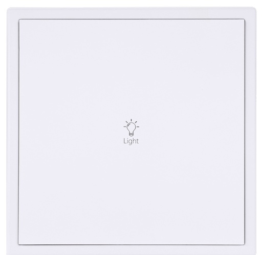 [THOM002633] HDL M/PT1RA.1-IW Tastiera Tile 1 puls. singolo pla ivory-white