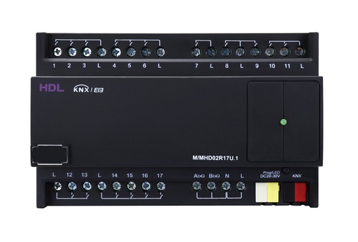 [THOM002745] HDL M/MHD02R17U.1 Attuatore misto 19CH DIN