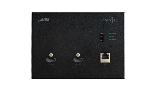 [TGES001746] IDKAV IDK NJR-P01UCW-T-B Trasmettitore IP CAT 10 GbE/USB/HDMI 4K@60 4:4:4