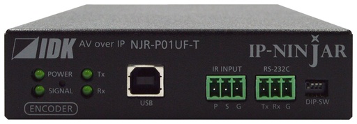[TGES001579] IDKAV IDK NJR-P01UF-T Trasmettitore IP F.O. 10 GbE/USB/HDMI 4K@60 4:4:4