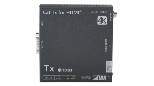 [TGES001258] IDKAV IDK HDC-TH100-D Trasmettitore HDBaseT per DVI-HDMI 4K@60 HDCP2.2