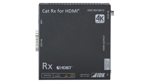 [TGES001240] IDKAV IDK HDC-RH100-D Ricevitore HDBaseT per DVI-HDMI4K@60 HDCP2.2