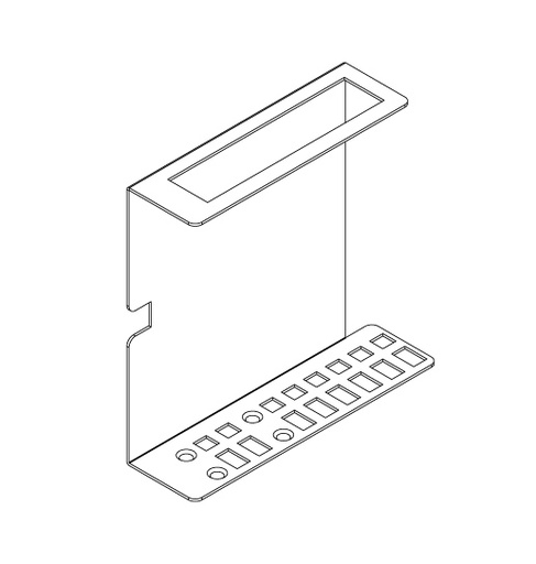 [TGES002129] IDKAV IDK RM-QSP Accessorio opzionale per rack frame RM-SV5