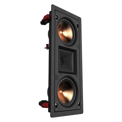 [THOM003318] KLIPSCH PRO-25-RW-LCR WHITE Diffusore da incasso a parete con doppio Woofer