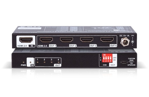 [TGES001850] LIGHTWARE DA4-HDMI20-C HDMI 2.0 Splitter