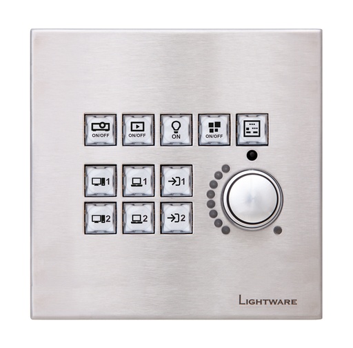 [TGES001861] LIGHTWARE RAP-B511-US-S Pannello di controllo programmabile US silver
