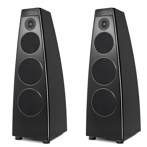 [THOM001475] MERIDIAN DSP7200SE BLACK (Coppia) Diffusori attivi DSP da pavimento Special Edition