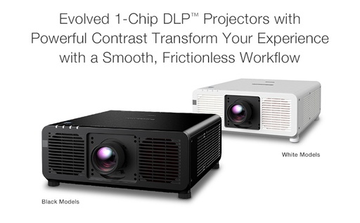 [TVDP001855] PANASONIC PT-REZ80BEJ Proiettore 1DLP Laser, 1920x1200, 8000lm, nero