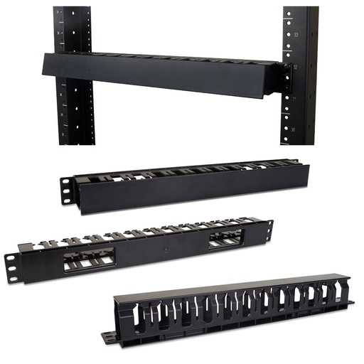 [TGES001543] STRONG SR-IT-WIREMGT-HORZ Barra orrizontale passa cavo 1U