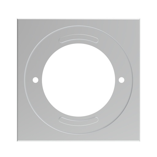 [THOM002949] TYBA TY-B-PLT-SR Wall Plate - Argento per  Turn 2