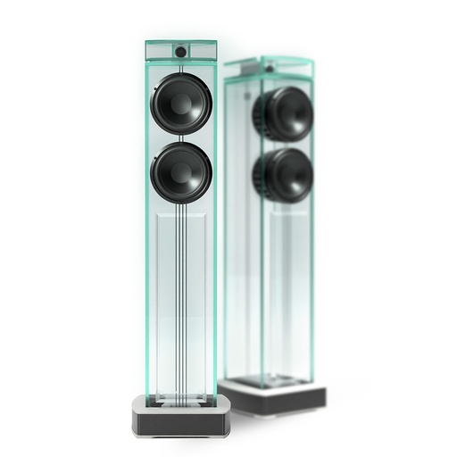 [THOM003227] WATERFALL AUDIO NIAGARA XT3 CLASSIC (Coppia) Diffusori da pavim. in vetro con tromba in vetro