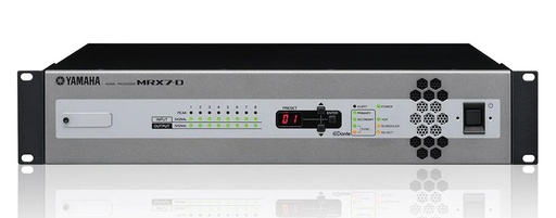 [TAUD001296] YAMAHA MRX7D Processore DSP 8 in/8 out, 8 ch automixer e Dante